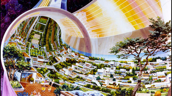 Colony Space Concept Rendering